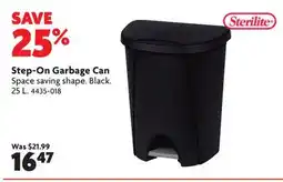 Home Hardware Step-On Garbage Can offer