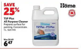 Home Hardware TSP Plus All Purpose Cleaner offer