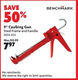 Home Hardware 9 Caulking Gun offer