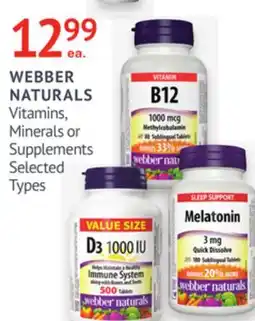 IDA Pharmacy WEBBER NATURALS offer