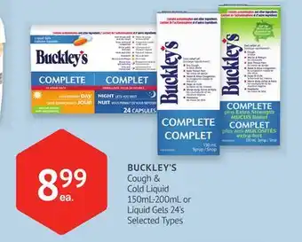 IDA Pharmacy BUCKLEY'S offer