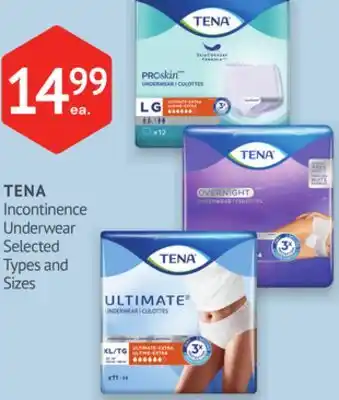 IDA Pharmacy TENA offer