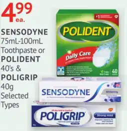 IDA Pharmacy SENSODYNE, POLIDENT or POLIGRIP offer