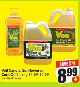 FreshCo Voil Canola, Sunflower or Corn Oil 3 L offer