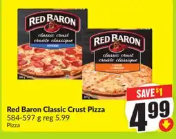 FreshCo Red Baron Classic Crust Pizza 584-597 g offer