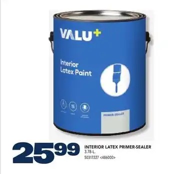 RONA INTERIOR LATEX PRIMER-SEALER offer