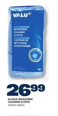 RONA 60-PACK MICROFIBER CLEANING CLOTHS offer