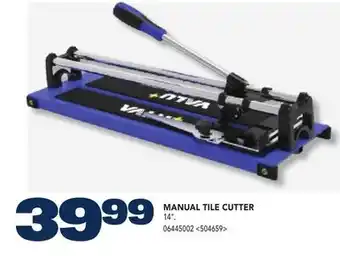 RONA MANUAL TILE CUTTER offer