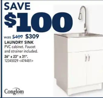 RONA LAUNDRY SINK offer