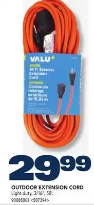 RONA OUTDOOR EXTENSION CORD offer