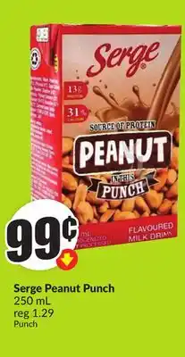 FreshCo Serge Peanut Punch 250 mL offer