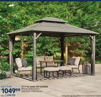 RONA 10 X 12 HARD TOP GAZEBO offer