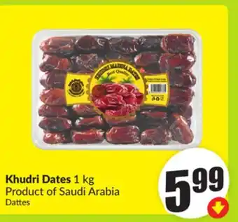 FreshCo Khudri Dates 1 kg Product of Saudi Arabia offer