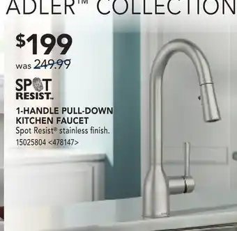 RONA 1-HANDLE PULL-DOWN KITCHEN FAUCET offer