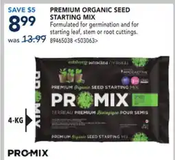 RONA PREMIUM ORGANIC SEED STARTING MIX offer