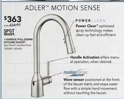 RONA 1-HANDLE PULL-DOWN KITCHEN FAUCET offer