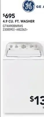 RONA 4.9 CU. FT. WASHER offer