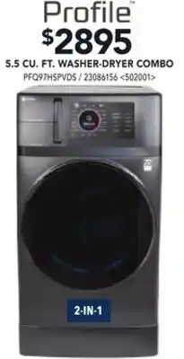 RONA PROFILE 5.5 CU. FT. WASHER-DRYER COMBO offer