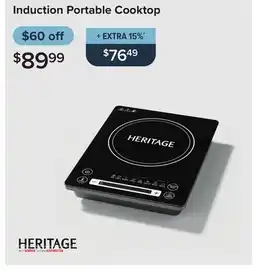 Linen Chest Induction Portable Cooktop offer