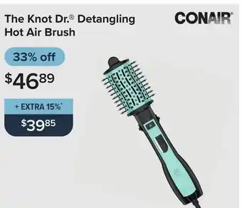 Linen Chest The Knot Dr. Detangling Hot Air Brush offer