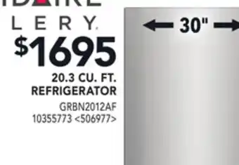 RONA 20.3 CU. FT. REFRIGERATOR offer