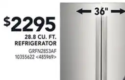 RONA 28.8 CU. FT. REFRIGERATOR offer