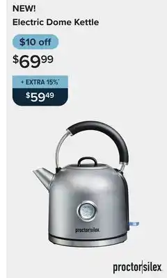 Linen Chest Electric Dome Kettle offer