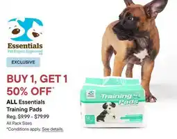 Petvalu ALL Essentials Training Pads offer