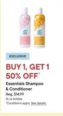 Petvalu Essentials Shampoo & Conditioner offer