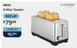 Linen Chest 4-Slice Toaster offer