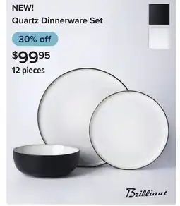 Linen Chest Quartz Dinnerware Set offer