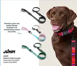 Petvalu JUMP! Fashion Collar & Leash offer