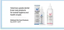 Petvalu Wellmark Pet Care Products offer