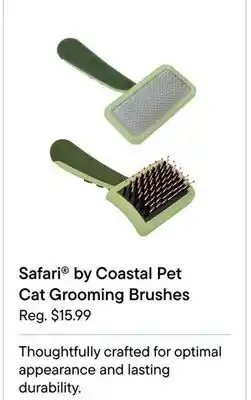 Petvalu Safari by Coastal Pet Cat Grooming Brushes offer