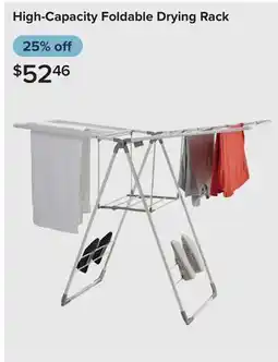 Linen Chest High-Capacity Foldable Drying Rack offer