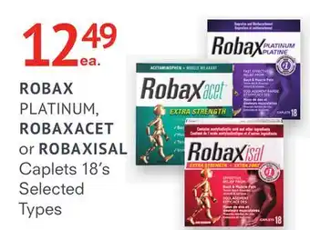 Remedy's RX ROBAX, ROBAXACET or ROBAXISAL offer