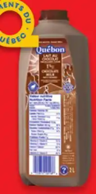 Walmart Québon Chocolate Milk offer