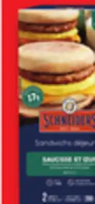 Walmart Schneiders Breakfast Sandwiches or Egg Bites offer