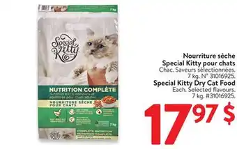 Walmart Special Kit D Cat Food offer