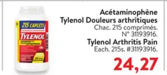 Walmart Tylenol Arthritis Pain offer