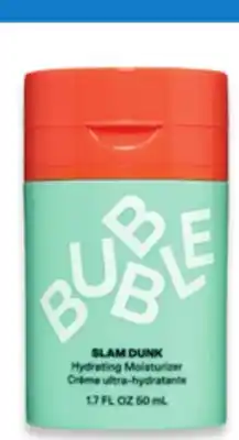 Walmart Bubble skincare Fave Moisturizer offer