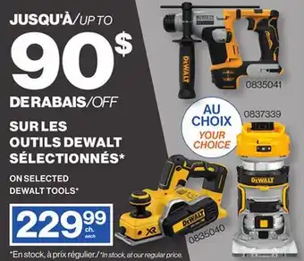 Patrick Morin SELECTED DEWALT TOOLS offer