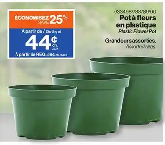 Patrick Morin Plastic Flower Pot offer