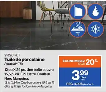 Patrick Morin Porcelain Tile offer