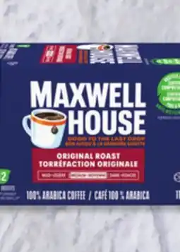 Walmart Maxwell House Original Roast K-Cup 12s offer