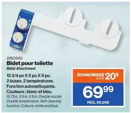 Patrick Morin Bidet Attachment offer