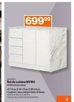 Patrick Morin MYRO Kitchen Island offer