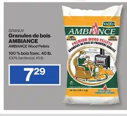 Patrick Morin AMBIANCE Wood Pellets offer