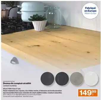 Patrick Morin Laminate Countertop offer