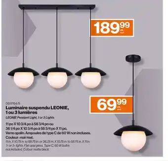 Patrick Morin LEONIE Pendant Light, 1 or 3 Lights offer